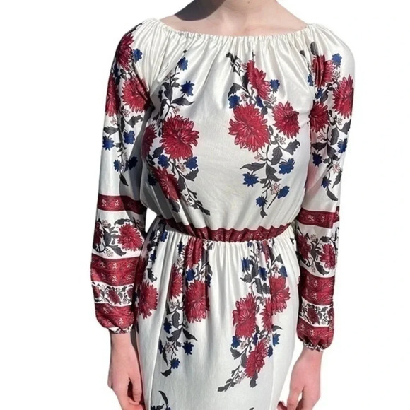 NWOT Glory Star Long Floral Dress Size Small (Sm) - Picture 4 of 9